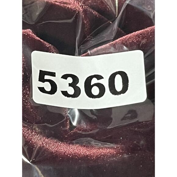 Susan Graver Velvet Turtleneck Womens 1X Purple Burgundy Long Sleeve Pullover - Picture 13 of 13